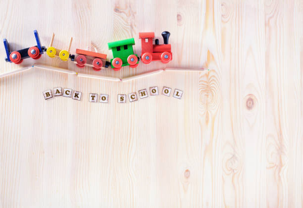 istock Toy Train Education, Back to School concept with copy space 1018643720
