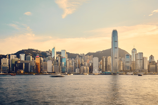 City, Cityscape, Hong Kong, China - East Asia, Victoria Harbour - Hong Kong