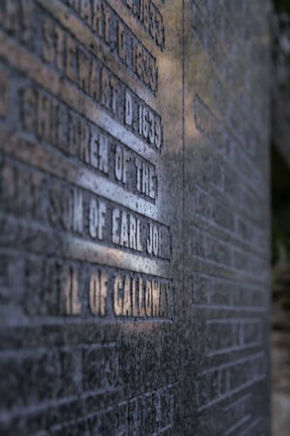 istock Granite headstone in a graveyard in Scotland, Dumfries and Galloway 1018688196