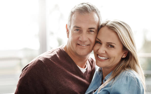 istock The secret to a happy marriage, keep each other smiling 1018688826