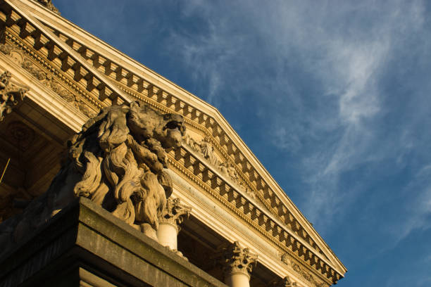 istock Belgian Stock Exchange Building 1018697624