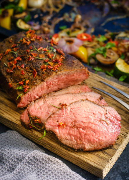 istock A grilled pepper steak garnished fresh herbs 1018706462