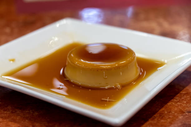 Favorite Traditional Filipino desert leche flan, Philippines