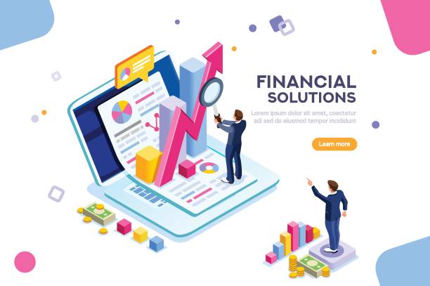 Financial Management Concept Vector vector art illustration
