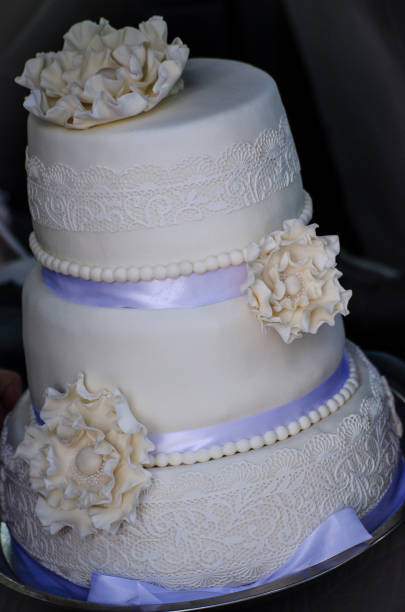 big white cake
