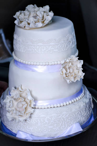 big white cake