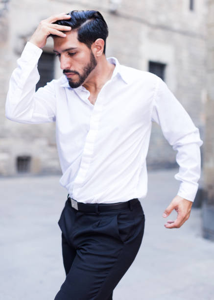 istock Macho man dancing solo outdoors 1018718072