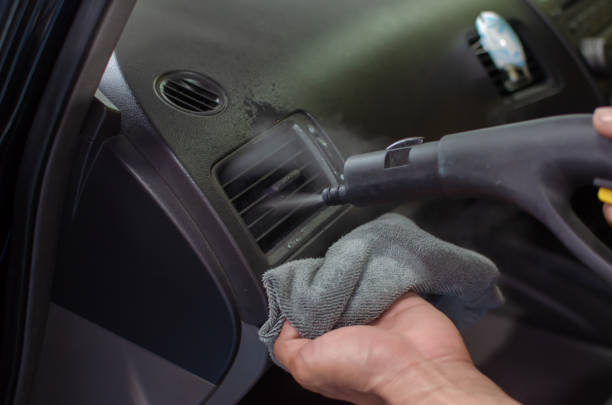 clean the air - car air conditioner vehicle interior driving imagens e fotografias de stock