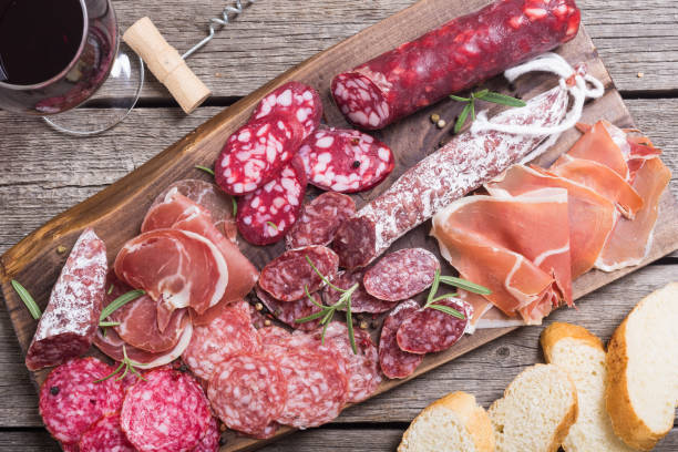 istock Ham , salami and jamon 1018746602