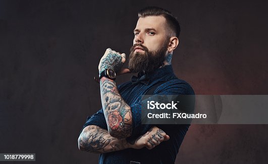 29,020 Man Beard Tattoo Stock Photos, Pictures & Royalty-Free Images -  iStock