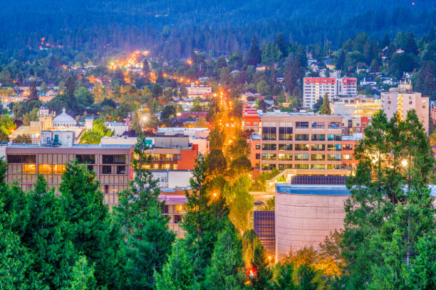 istock Eugene, Oregon, USA Skyline 1018795584