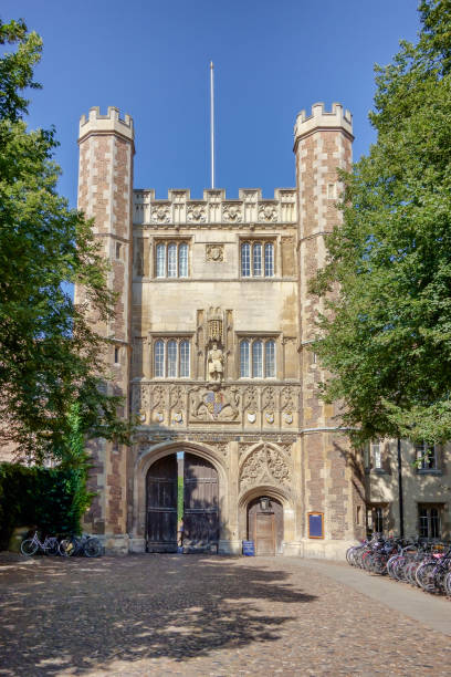 istock Entrance to Trinity college in Cambridge, UK 1018800654