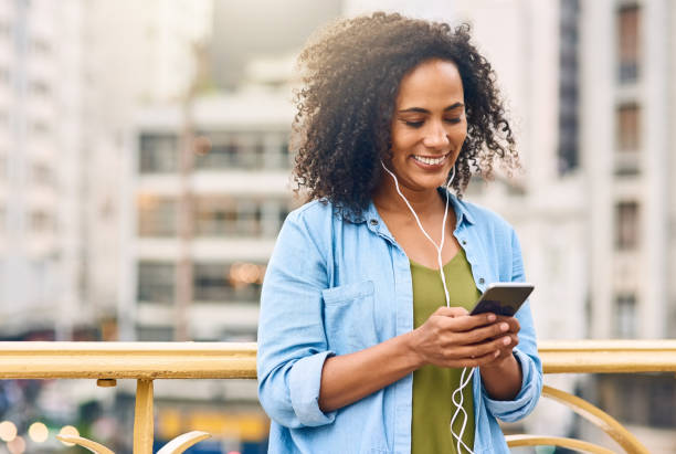 istock Out for a walk with my favorite playlist 1018800712