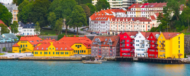 istock Bergen, Norway view with colorful houses 1018801970