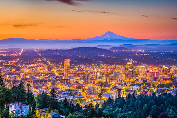 istock Portland, Oregon, USA Skyline 1018804598