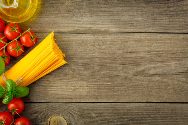 istock Italian pasta. Dry pasta background 1018805578