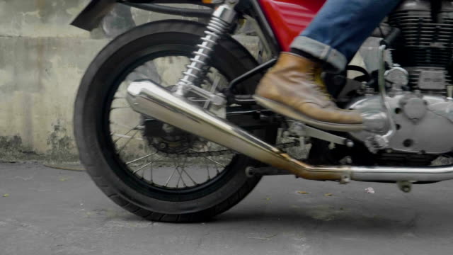 Retro Moto Rider's Boots