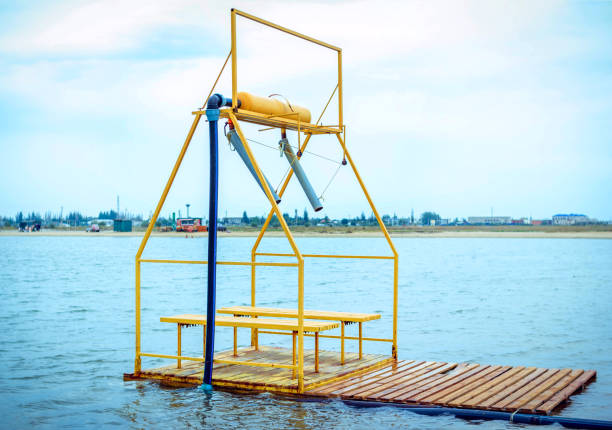 istock Outdoors water massage shower equipment 1018812574