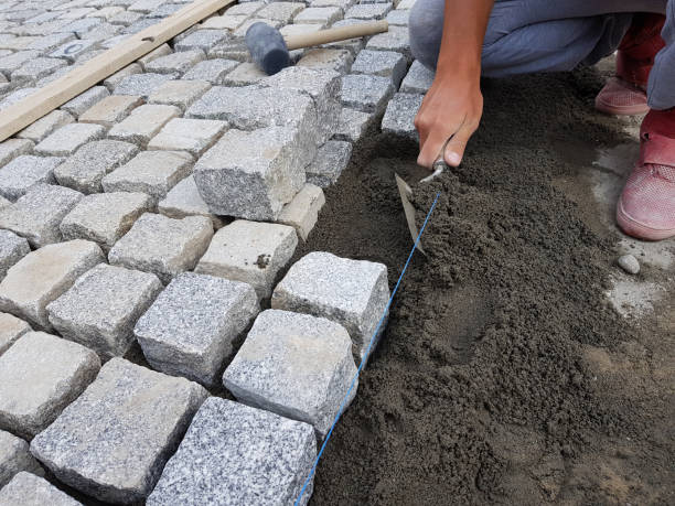 istock Worker Making a Pavement on a Street 1018816960