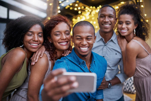 istock Selfie with some good friends 1018817084