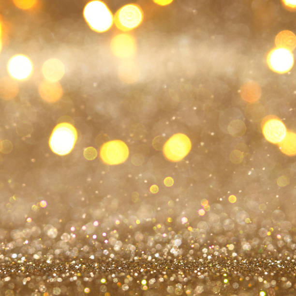 istock Christmas and Happy new year on blurred bokeh with snowfall banner background 1018821072
