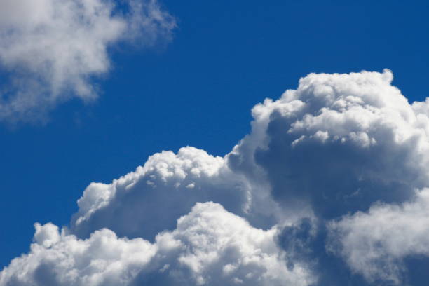 istock Sky with clouds and swallow, blue sky blue clouds of black swallows. 1018826200