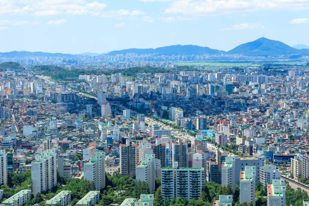 istock sky of Mokdong, Seoul 1018845200