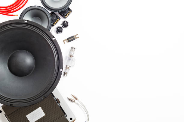 istock Car audio, car speakers 1018848870