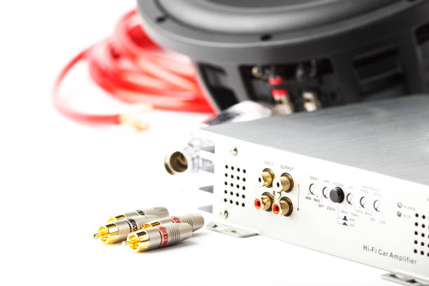 istock Car audio, car speakers 1018848874