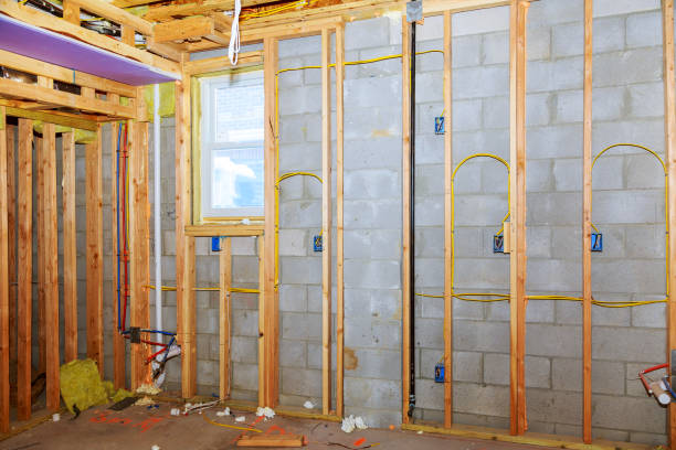 istock New residential construction home framing with basement view 1018851644