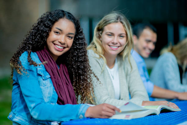 istock Girls in university 1018901760
