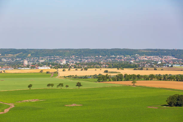 istock View to a city in the countryside 1018902584