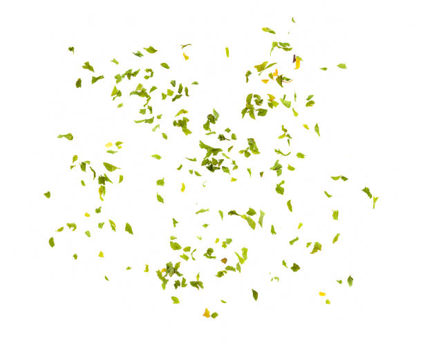 istock dried parsley isolated on white background 1018907450