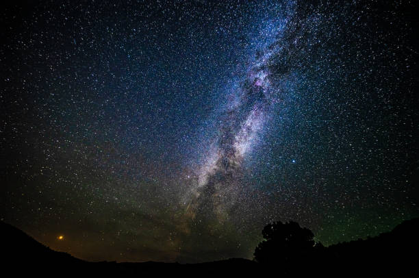 istock Perseids Meteor Shower and Milky Way Galaxy 1018908112