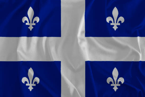 istock Flag of Quebec Background 1018913946