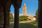 istock Pomposa Abbey, a Romanesque building dating to the 9th century (Emilia-Romagna, Italy) 1018921418