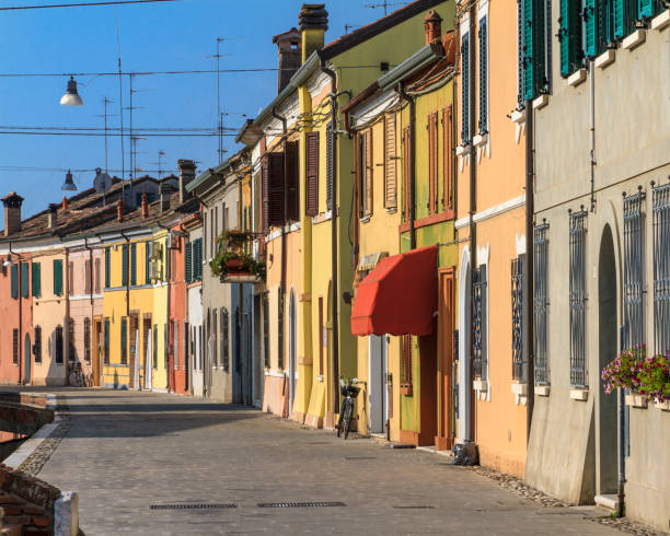 istock Comacchio, a town built on islets joined by bridges (Emilia-Romagna, Italy) 1018921602