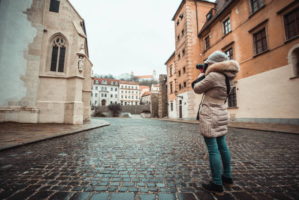 istock Taking Photos of Bratislava Old Town 1018922718