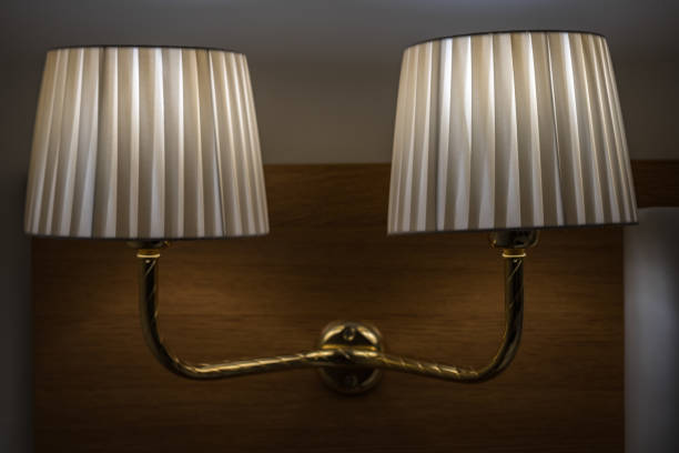 istock Lamps in a hotel room 1018923962
