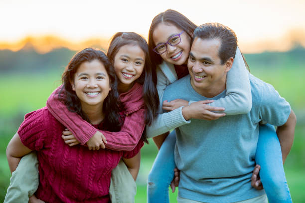 istock Family of four 1018942972