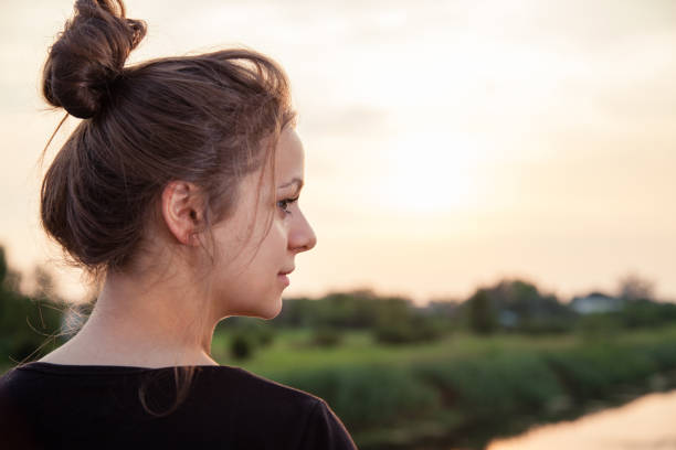 istock Girl looking at distance 1018948064