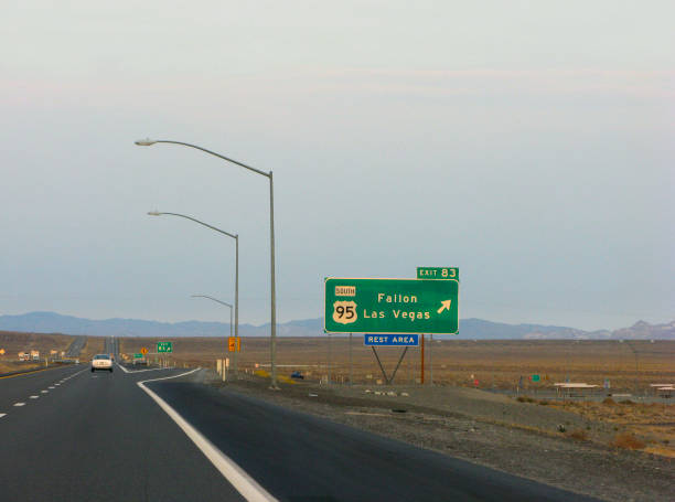 istock Highway in Nevada mountains, USA 1018959082