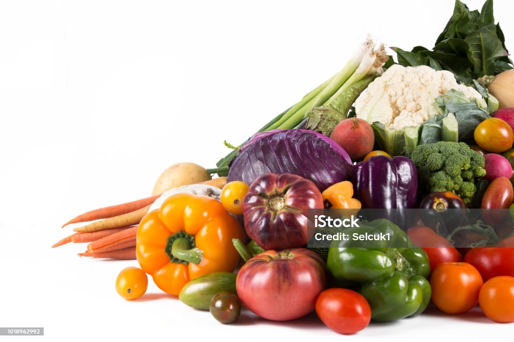 Pile de légumes frais - Photo de Légume libre de droits