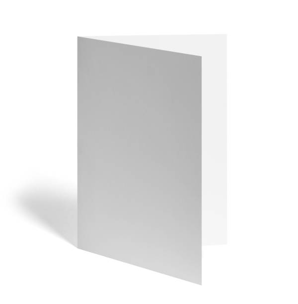 istock folded leaflet white blank paper template book desktop calendar 1018966592