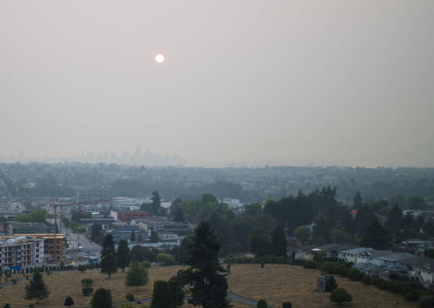 istock hazy red sun over urban cemetery 1018966914