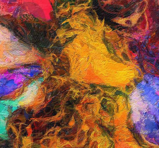 istock Colorful Abstract Painting 1018995038