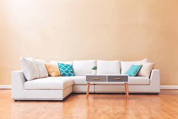 istock White couch in a large luxury home 1019006196