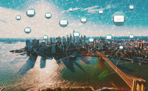 istock Emails with New York City 1019006260