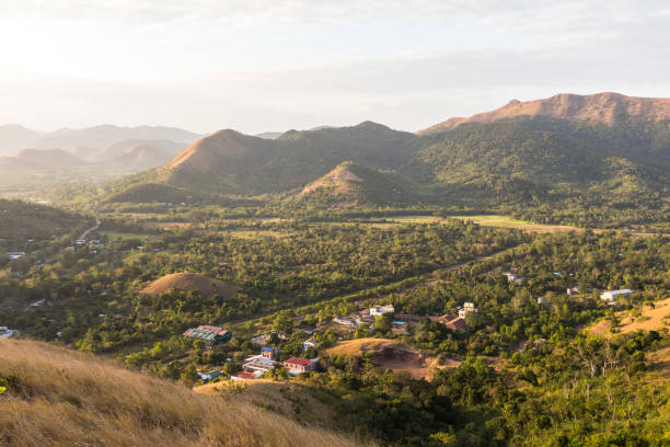 istock View over philippine landscape in Coron town 1019015092