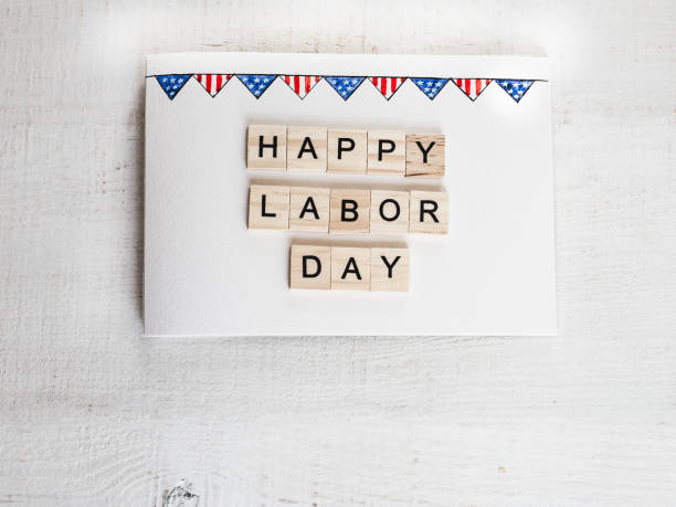 istock Beautiful greeting card on Labor Day 1019015696